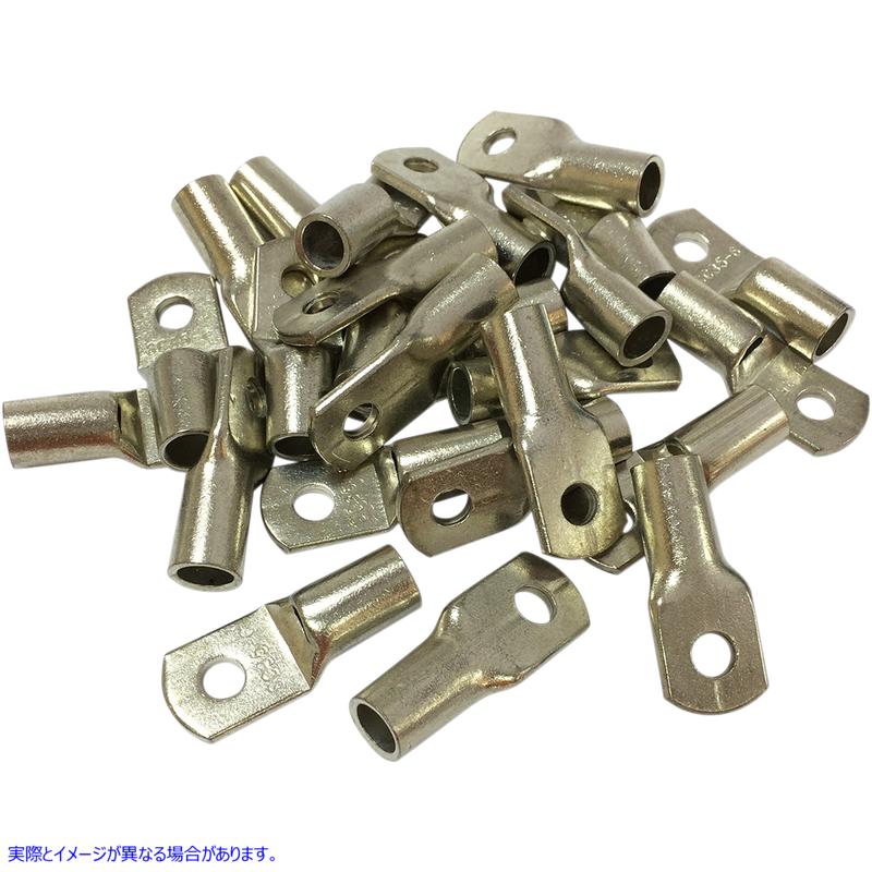 取寄せ バッテリー端子 1/4インチ - 25個パック ドラッグスペシャリティーズ Battery Terminals 1/4 - 25PK 2113-0675 21130675