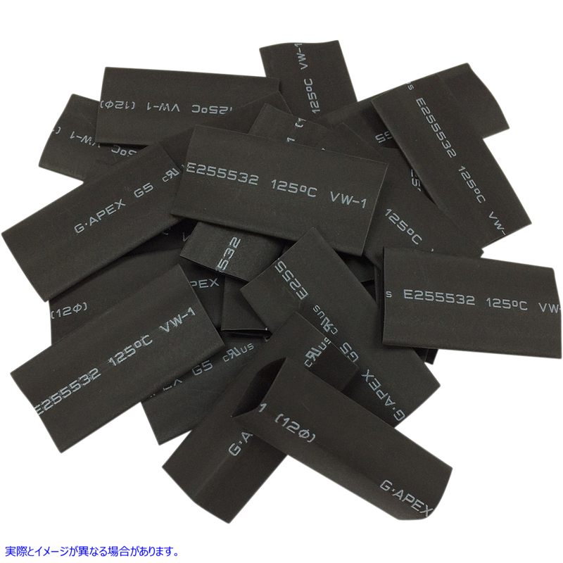 取寄せ 熱収縮チューブ - 25個入り - 黒 ドラッグスペシャリティーズ Heat Shrink tube - 25PK - Black 2113-0678 21130678
