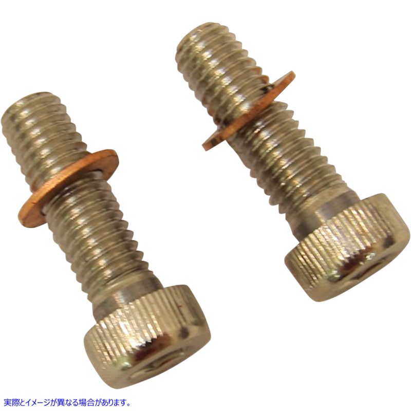 取寄せ フォークチューブダンパーマウントキット ドラッグスペシャリティーズ Screws with/Washers - Damper Tube 2401-0851 24010851