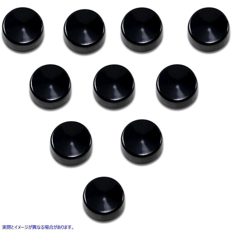 取寄せ ボルトカバーキット ドラッグスペシャリティーズ Bolt Covers - Hex - 5/8 - Black - 10 Pack 2402-0159 24020159