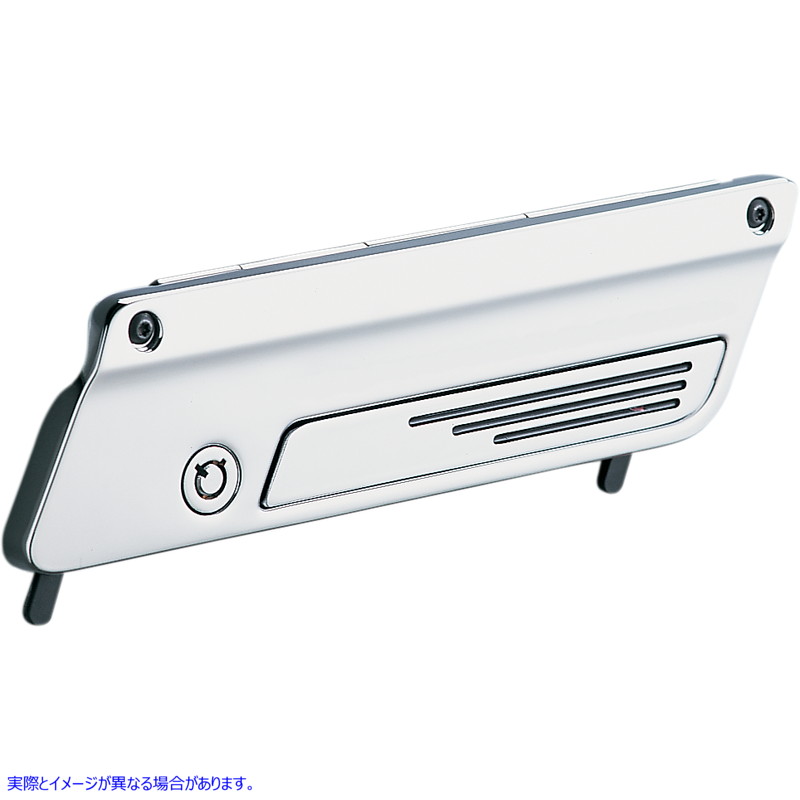 取寄せ サドルバッグ ラッチ インサート - クローム - FLT/FLH 99-13 ドラッグスペシャリティーズ Saddlebag Latch Insert - Chrome - FLT/FLH '99-'13 3501-0013 35010013