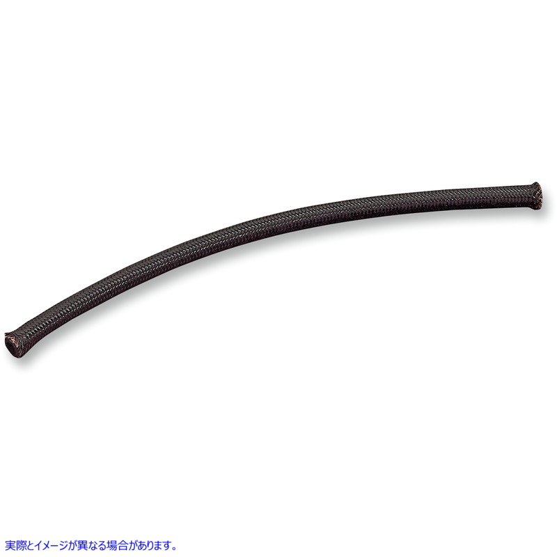 取寄せ 編組ホース - 黒 - 1/4インチ - 6フィート ドラッグスペシャリティーズ Braided Hose - Black - 1/4 - 6' DS-096671 DS096671