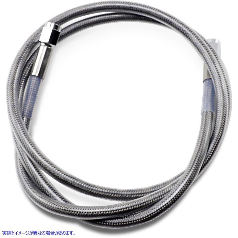 取寄せ ユニバーサルブレーキライン - クリア - 46インチ ドラッグスペシャリティーズ Universal Brake Line - Clear - 46 DS098846 DS098846