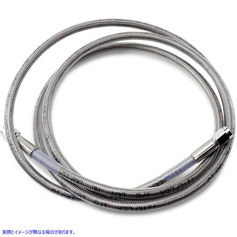 取寄せ ユニバーサルブレーキライン - クリア - 68インチ ドラッグスペシャリティーズ Universal Brake Line - Clear - 68 DS098868 DS098868