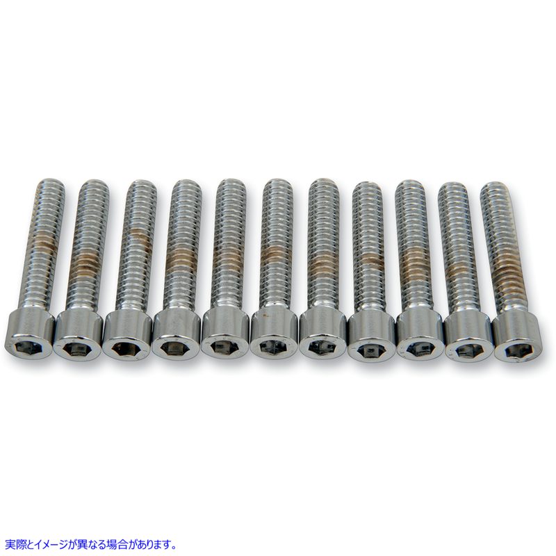 取寄せ ソケットヘッドボルト ドラッグスペシャリティーズ Bolts - Socket-Head - Smooth - 1/4-20 x 1-1/4 DS-190538S DS190538S