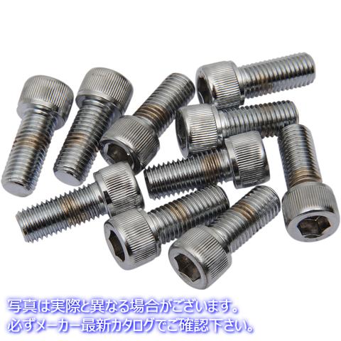 取寄せ ボルト - ソケットヘッド/交換用 - ローレット/細目 - 5/16インチ - 24 x 5/8インチ - 10個パック ドラッグスペシャリティーズ Bolts - Socket-Head/Replacement - Knurled/Fine Thread - 5/16-24 x 5/8 - DS-190568 DS190568