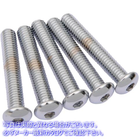 取寄せ 交換ボタンヘッドボルト ドラッグスペシャリティーズ Bolts - Button Head/Replacement - 3/8-16 x 2 - 5 Pack DS192330 DS192330