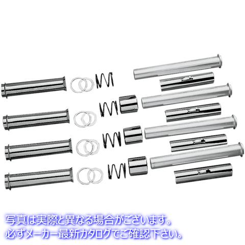 取寄せ プッシュロッドチューブキット - ビッグツイン ドラッグスペシャリティーズ Pushrod Tube Kit - Big Twin DS-193760 DS193760