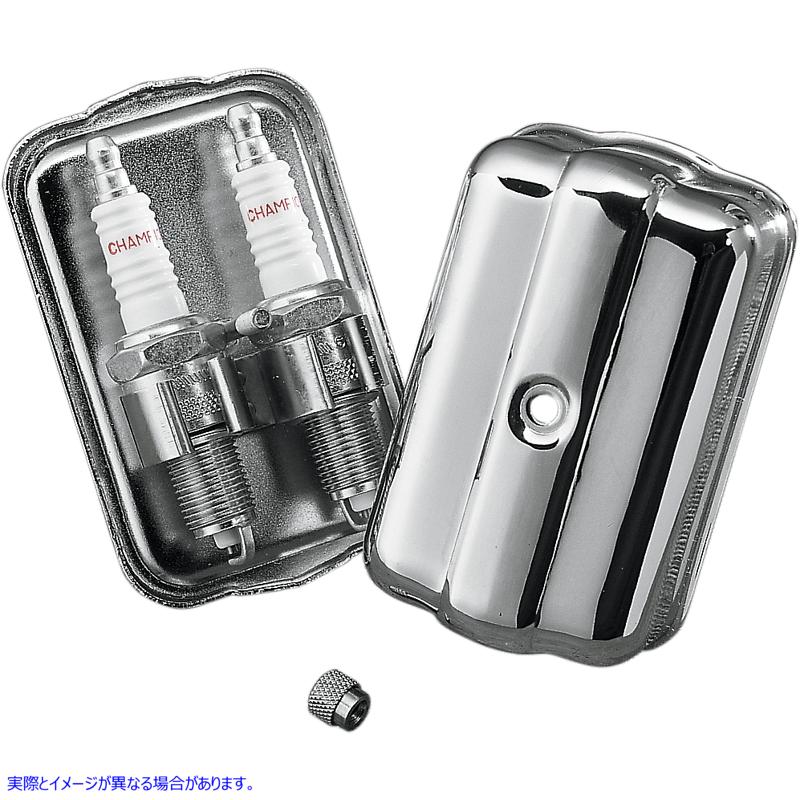 取寄せ プラグホルダー - クローム - F/H-D ドラッグスペシャリティーズ Plug Holder - Chrome - F/H-D DS-196091 DS196091