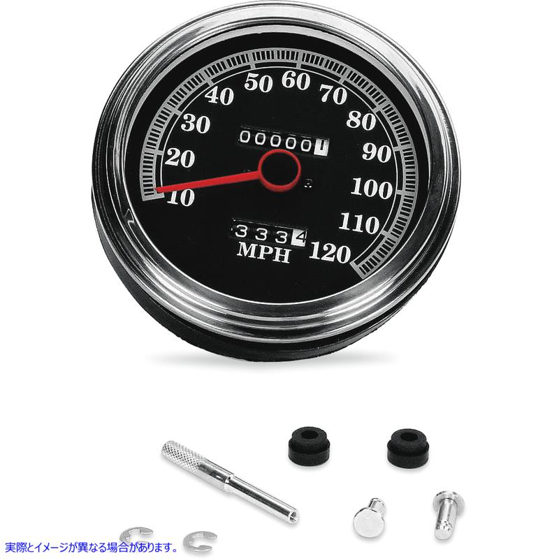取寄せ FLスタイル 2240:60 スピードメーター - 89-95 フェイス ドラッグスペシャリティーズ FL-Style 2240:60 Speedometer - '89-'95 Face DS-243844 DS243844
