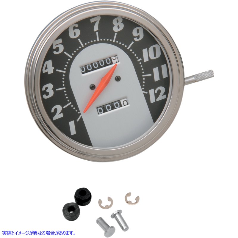 取寄せ FLスタイル 2240:60 スピードメーター - 62-67 フェイス ドラッグスペシャリティーズ FL-Style 2240:60 Speedometer - '62-'67 Face DS-243884 DS243884