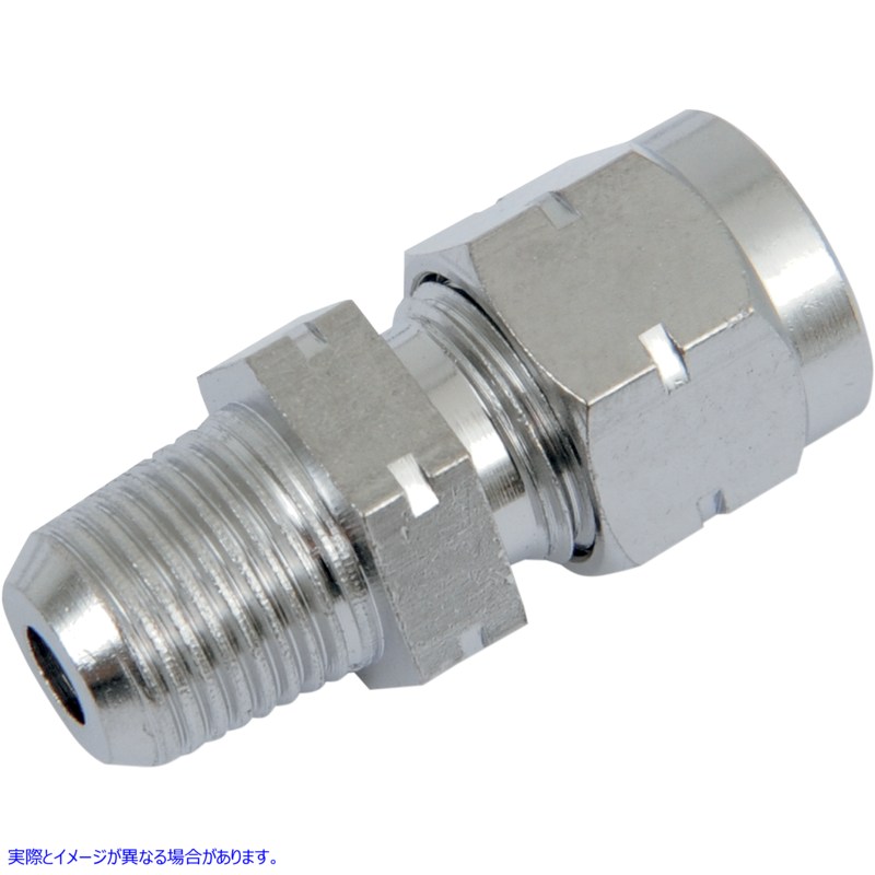 取寄せ クロムロッカーオイルラインチューブのフィッティング ドラッグスペシャリティーズ Oil Line Tube Fitting DS-246050 DS246050