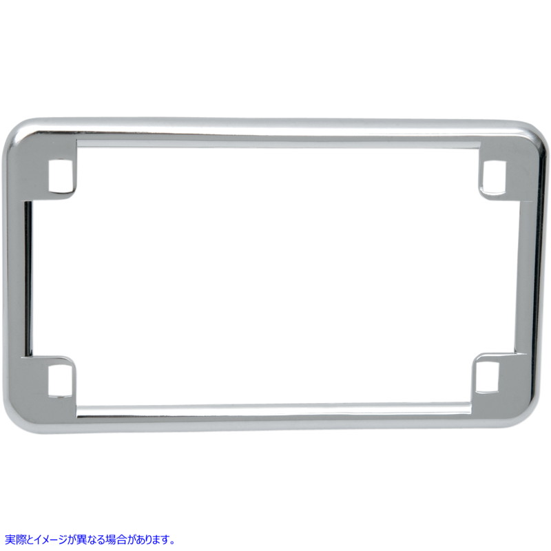 取寄せ クロムナンバープレートフレーム ドラッグスペシャリティーズ License Plate Frame - Chrome DS-270220 DS270220