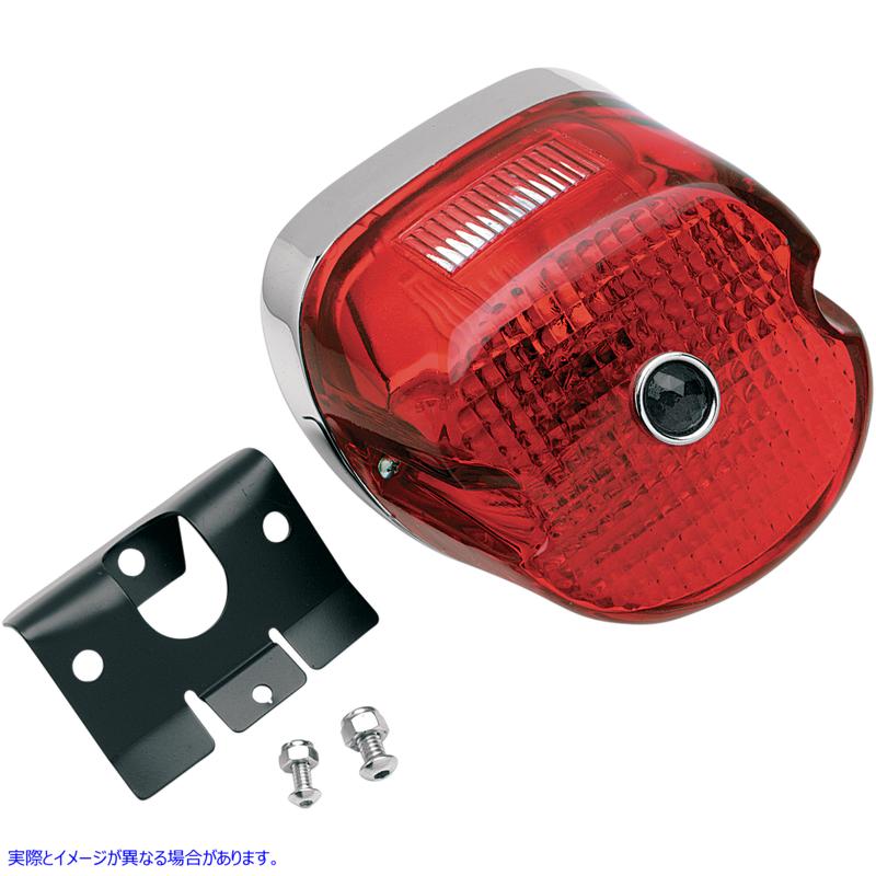 取寄せ テールライト - レイダウン/ブルードット - ハーレーダビッドソン ドラッグスペシャリティーズ Taillight - Laydown/Blue Dot - Harley Davidson DS-272199 DS272199