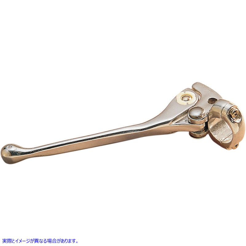 取寄せ 3/8ケーブル開口部を備えたクラッチレバーアセンブリ ドラッグスペシャリティーズ Clutch Lever Assembly - Polished DS-273896 DS273896