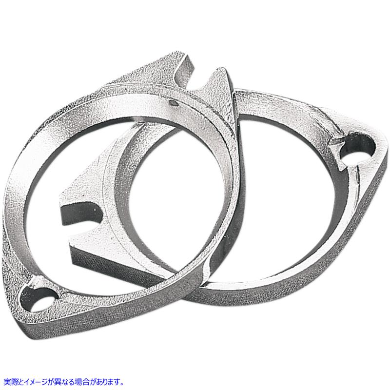 取寄せ インテークマニホールドフランジ - クローム - エボリューションビッグツイン/ツインカム/スポーツスター ドラッグスペシャリティーズ Intake Manifold Flanges - Chrome - Evolution Big Twin/Twin Cam/Spor DS-289212 DS289212