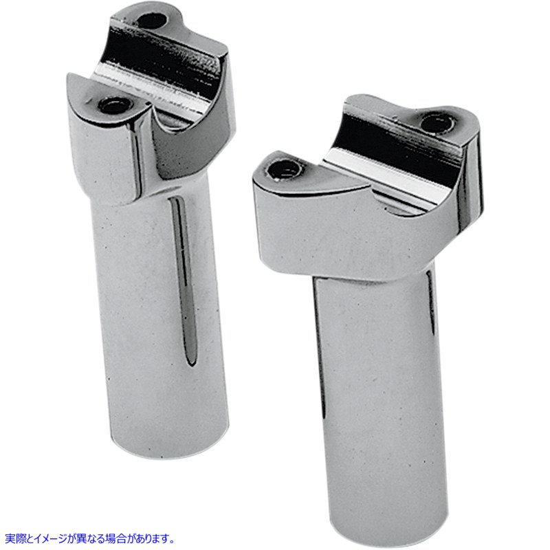 取寄せ ライザー - バッファロー - 4-1/2インチ - クローム ドラッグスペシャリティーズ Risers - Buffalo - 4-1/2 - Chrome DS-290111 DS290111