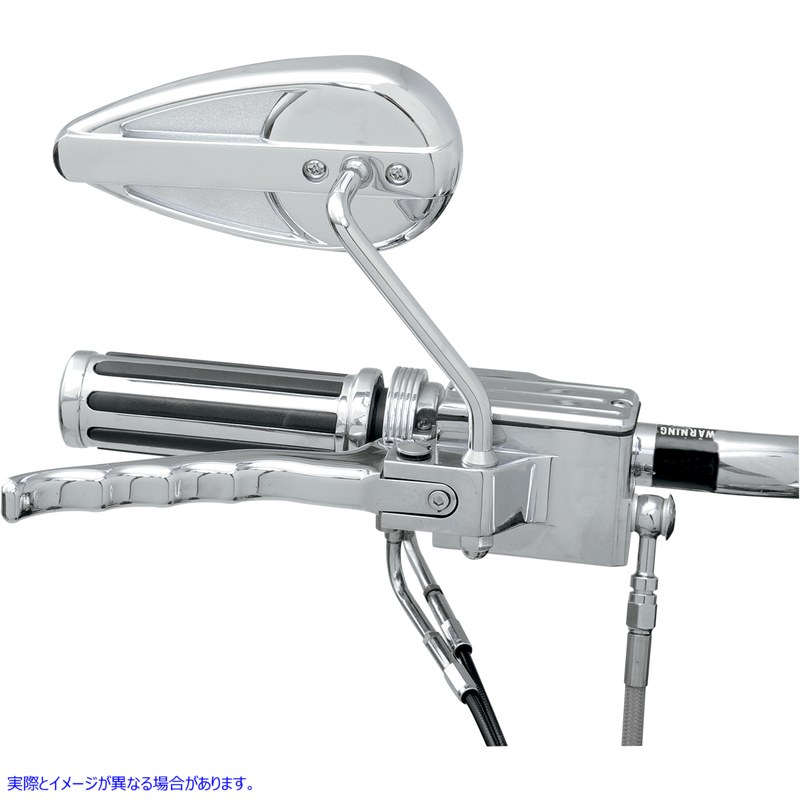 取寄せ ティアドロップミラー - 右 ドラッグスペシャリティーズ Teardrop Mirror - Right DS300016 DS300016