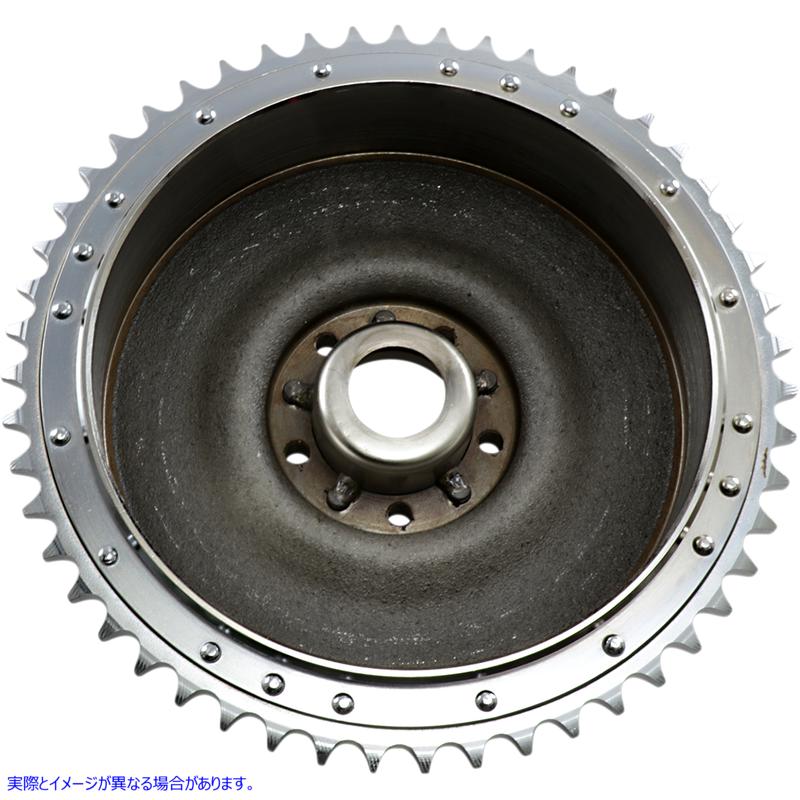 取寄せ ブレーキドラムとスプロケット - 63-66 ドラッグスペシャリティーズ Brake Drum with Sprocket - 63-66 DS-325390 DS325390