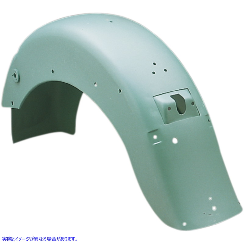 取寄せ スムーズリアフェンダー - テールライト/ウィンカーマウント付き - スチール ドラッグスペシャリティーズ Smooth Rear Fender - with Taillight/Turn Signal Mount - Steel DS-380057 DS380057