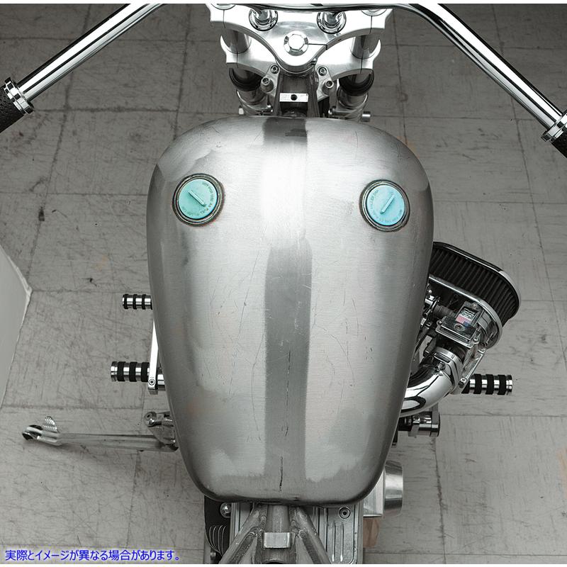 取寄せ SportSterのクイックボブラバーマウントガソリンタンク ドラッグスペシャリティーズ Rubber-Mount Quickbob? Gas Tank - Smooth - Sportster DS-391272 DS391272