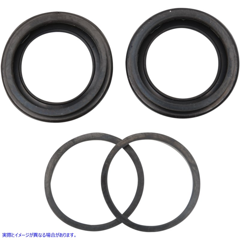 取寄せ Caliper Rebuild Kit ドラッグスペシャリティーズ Front Caliper Seal Kit - L77-83 FX/XL DS-530477 DS530477