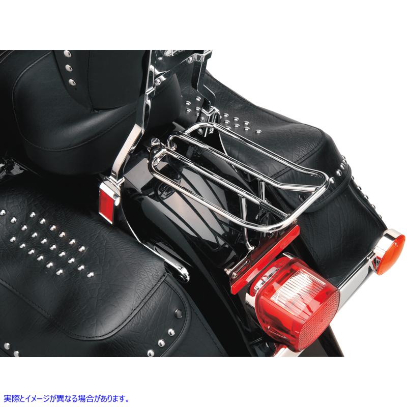 取寄せ ラゲッジラック - クローム - FLST ドラッグスペシャリティーズ Luggage Rack - Chrome - FLST DS-720009 DS720009
