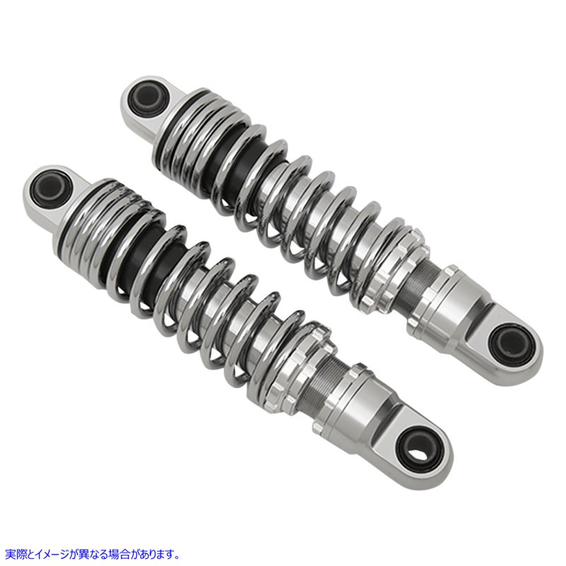 取寄せ プレミアム車高調整式ショックアブソーバー - クローム - 標準 - 11インチ ドラッグ ショック Premium Ride-Height Adjustable Shocks - Chrome - Standard - 11 1310-1191 13101191