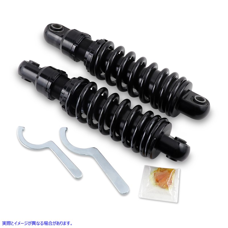 取寄せ プレミアムショック - ブラック - 10.5インチ - 91-17 FXD ドラッグ ショック Premium Shock - Black - 10.5 - '91-'17 FXD 1310-1660 13101660