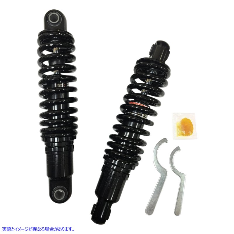 取寄せ プレミアム車高調整式ショックアブソーバー - ブラック - ヘビーデューティー - 12インチ ドラッグ ショック Premium Ride-Height Adjustable Shocks - Black - Heavy Duty - 12 1310-1666 13101666