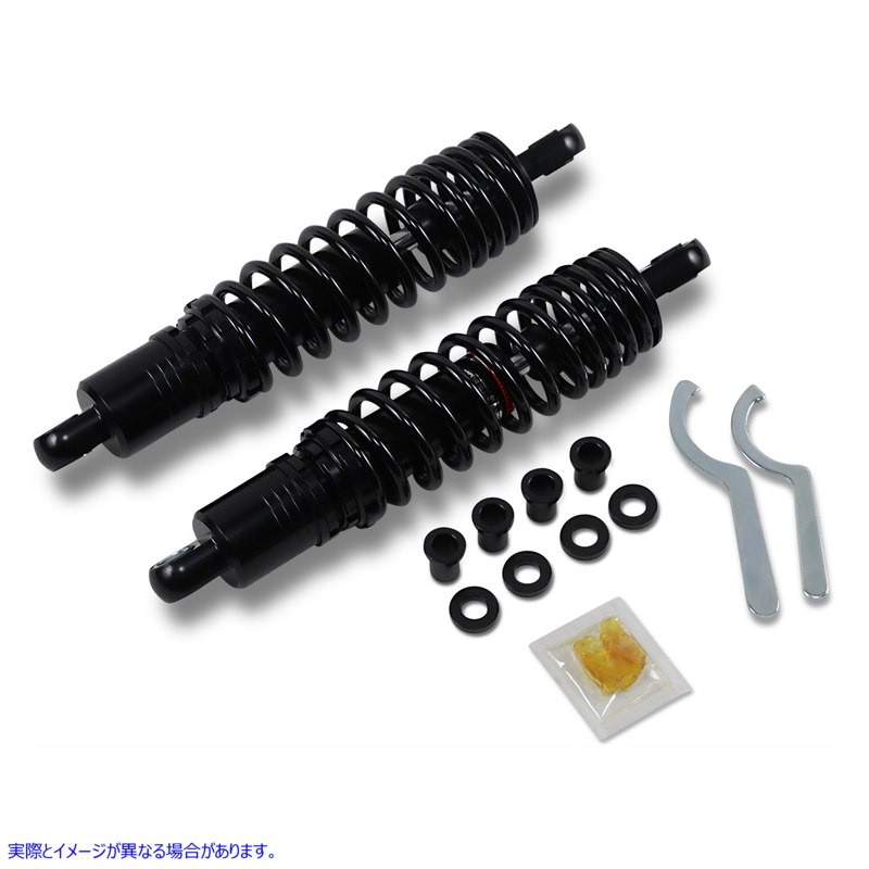 取寄せ プレミアム車高調整式ショックアブソーバー - ブラック - ヘビーデューティー - 12.5インチ ドラッグ ショック Premium Ride-Height Adjustable Shocks - Black - Heavy Duty - 12.5 1310-1840 13101840