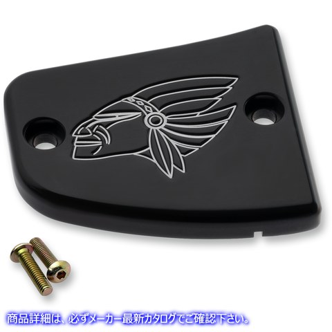 取寄せ マスターシリンダーカバー - ウォリアー - ブラック ジョーカーマシーン Master Cylinder Cover - Warrior - Black 30-382-2 06101970