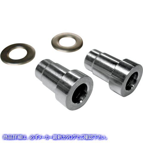 取寄せ Triumph Mirror Adapterブッシング ジョーカーマシーン Adapter Bushings - Hand Controls/Mirror - Triumph 09-030 06410107