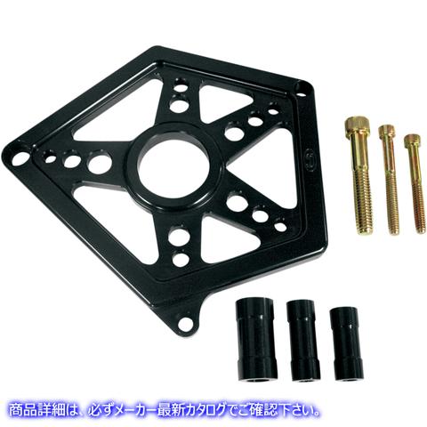 取寄せ スプロケットカバー - XL - ブラック ジョーカーマシーン Sprocket Cover - XL - Black 10-810B 12010503