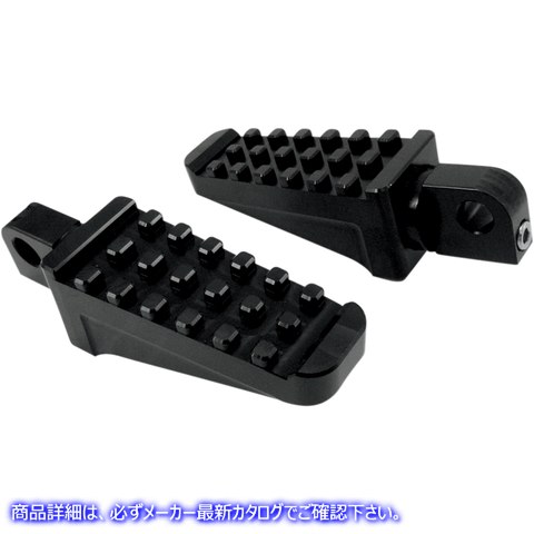 取寄せ ロードレーシングフットペグ - ブラック ジョーカーマシーン Road Racing Footpeg - Black 09-860B 16201059