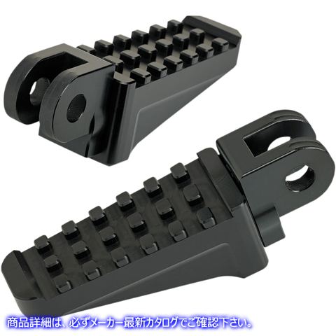 取寄せ ロードレーシングフットペグ - ブラック ジョーカーマシーン Road Racing Footpeg - Black 09-860-4B 16201745