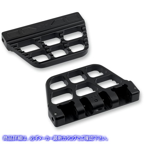 取寄せ 鋸歯状助手席側フロアボード - ブラック ジョーカーマシーン Serrated Passenger Floorboard - Black 08-645-1B 16210808