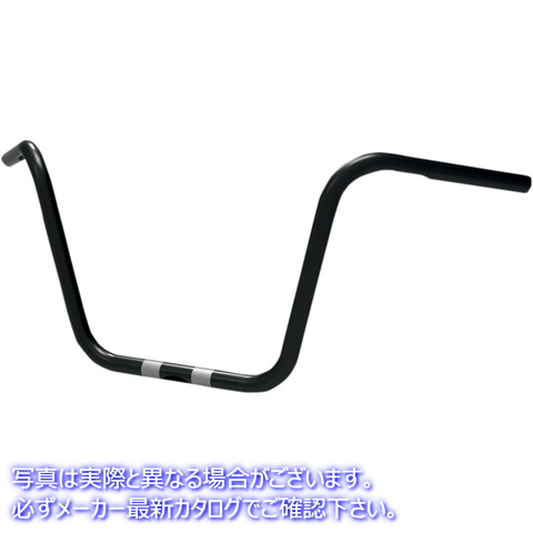 取寄せ ハンドルバー - エイプハンガー - TBW - 12インチ - ブラック クロームワークス Handlebar - Ape Hanger - TBW - 12 - Black 300821 06011700