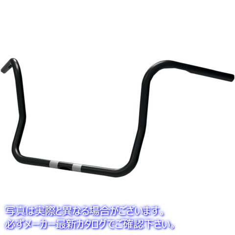 取寄せ ハンドルバー - FLH - 12インチ - ブラック クロームワークス Handlebar - FLH - 12 - Black 300824 06011703