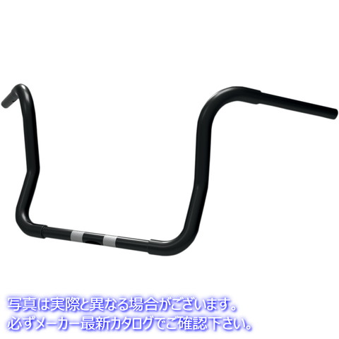 取寄せ ハンドルバー - ファットエイプハンガー - 12インチ - TBW - ブラック クロームワークス Handlebar - Fat Ape Hanger - 12 - TBW - Black 300830 06011705