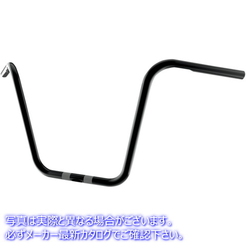 取寄せ ハンドルバー - エイプハンガー - 14インチ - ブラック クロームワークス Handlebar - Ape Hanger - 14 - Black 300808 06012087