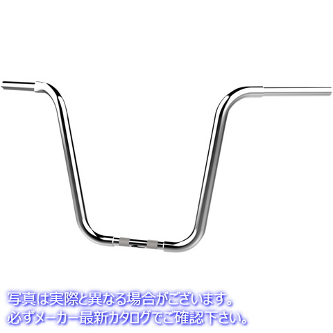 取寄せ ハンドルバー - エイプハンガー - ボバー - 16インチ - クローム クロームワークス Handlebar - Ape Hanger - Bobber - 16 - Chrome 300413 06012835