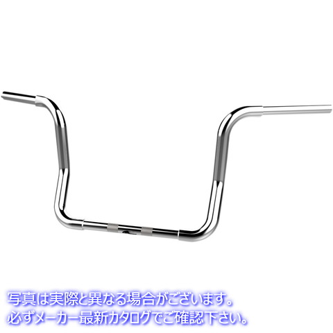 取寄せ ハンドルバー - エイプハンガー - ボバー - TBW - 12インチ - クローム クロームワークス Handlebar - Ape Hanger - Bobber - TBW - 12 - Chrome 300401 06012847