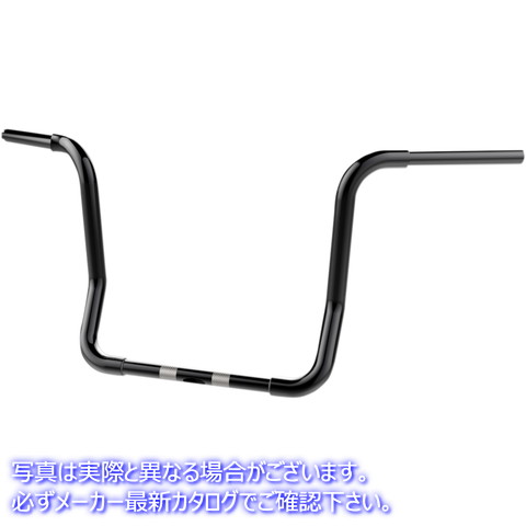 取寄せ ハンドルバー - エイプハンガー - ボバー - TBW - 14インチ - ブラック クロームワークス Handlebar - Ape Hanger - Bobber - TBW - 14 - Black 300872 06012850