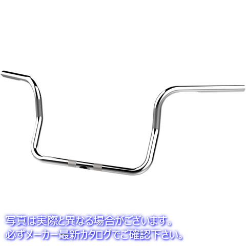 取寄せ ハンドルバー - エイプハンガー - 10インチ - クローム クロームワークス Handlebar - Ape Hanger - 10 - Chrome 300200 06012851