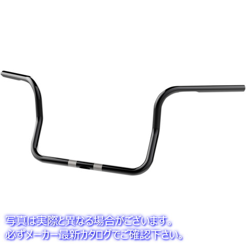 取寄せ ハンドルバー - エイプハンガー - 10インチ - ブラック クロームワークス Handlebar - Ape Hanger - 10 - Black 300850 06012852