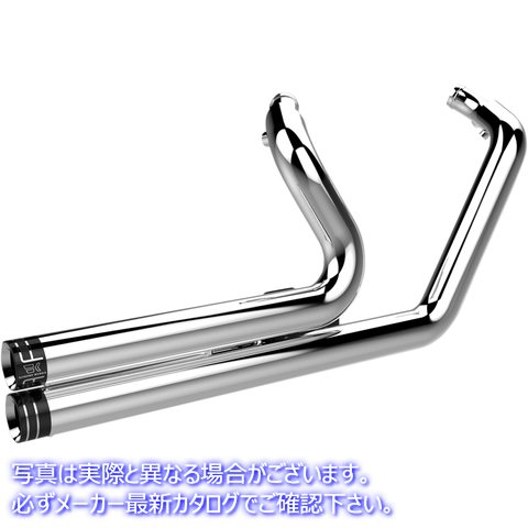 取寄せ クロームワークス EXHAUST W/TIPS 04-18XL CH 200300 18001957