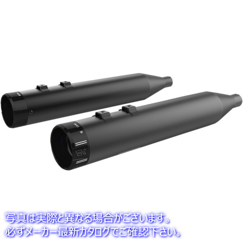 取寄せ HP-PLUS 4.5 スリップオンマフラー クロームワークス 4-1/2 HP-Plus? Slip-On Mufflers - Black with Klassic Tip 202830 18011285