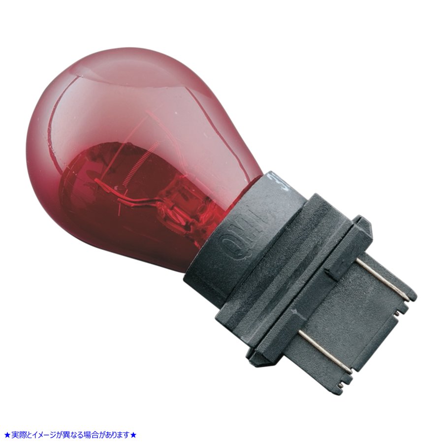 取寄せ 色付きのターン信号電球 クリヤキン 3157 Bulb - Red KUR4812 20600426