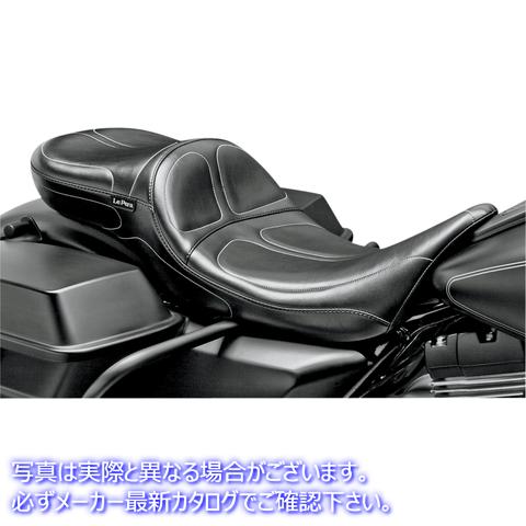 取寄せ マーベリック・パパの長い足の座席 ラペラ Maverick Daddy Long Legs Seat - Black - Stitched - FL '08-'23 LK-957DL 08010476